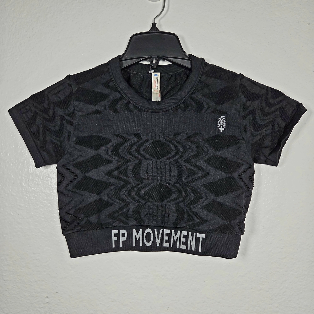 FP Movement Run The Distance Seamless Baby Tee Black M/L